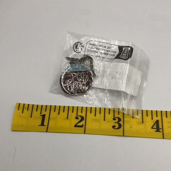 3/$25 Coffee Pot “Pot Head” Coffee Lovers Funny Unisex Pin - Picture 5 of 9